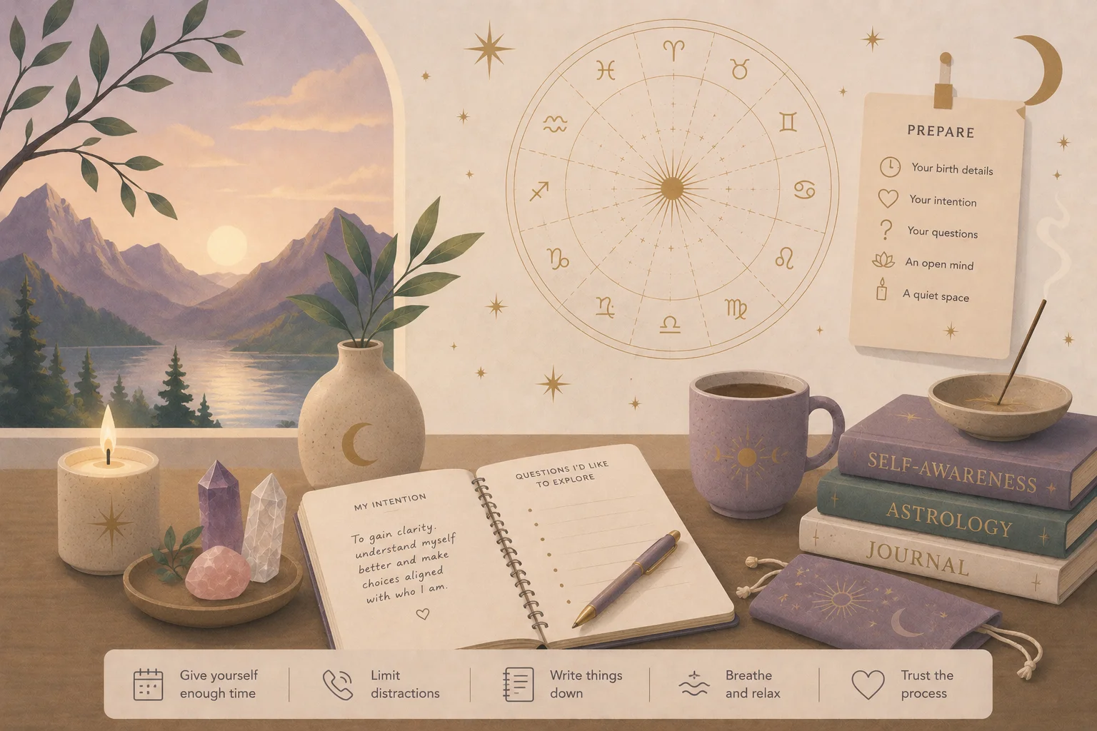 How to prepare for an astrology reading